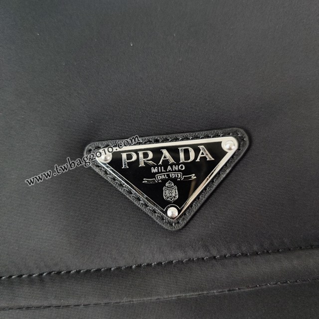 Prada專櫃新款男女通用款Mini郵差包 1BD313 普拉達防水降落傘尼龍布單肩斜挎包 csp1012